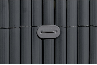 Mata PVC na balkon 200x250 Mata PVC na ogrodzenie 2 x 25 m szara