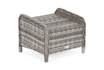 Meble ogrodowe technorattanowe Sofia jasnoszare dwuosobowe Meble ogrodowe technorattanowe Sofia Light Grey / Grey Melange