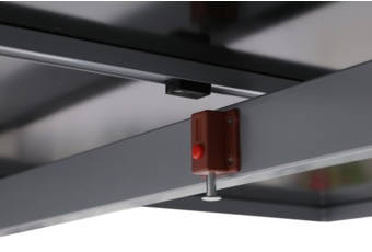 Stół ogrodowy aluminiowy rozkładany Ontario 200+100 cm Grey / Light Grey