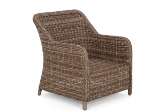 Narożne meble ogrodowe technorattanowe Windsor Ginger / Brown Melange