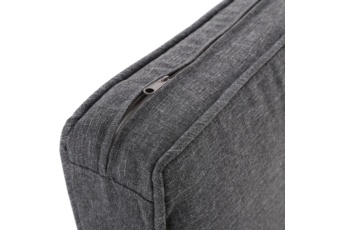 Fotel ogrodowy technorattanowy Alicante - szary - elegancki Fotel technorattanowy Alicante Grey / Grey Melange