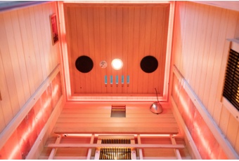 Sauna infrared Nordum Solea 1-osobowa biała