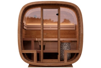 Sauna fińska zewnętrzna Leil® Saunas Dice Comfy 2.0 4-osobowa