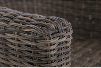 Meble ogrodowe technorattanowe Modena Silk Grey / Melange