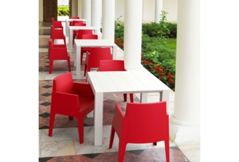 Stół Vegas 100+40 cm Black - rozkładany Stół Siesta Vegas 100+40 cm Black