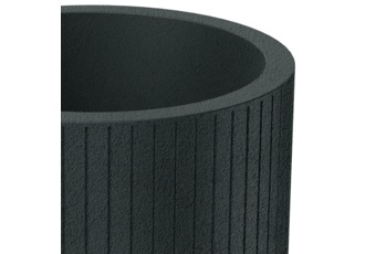 Donica ogrodowa Coro Round Charcoal 19 l