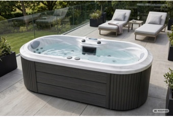 Wanna ogrodowa z hydromasażem Aquess Zenya 22501