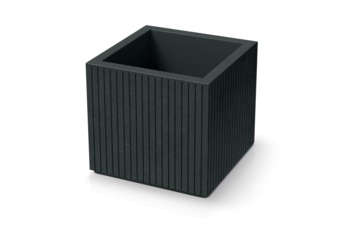 Donica ogrodowa Coro Square Charcoal 24 l