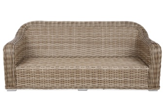 Meble ogrodowe technorattanowe Foggia Flex Beige / Beige Melange