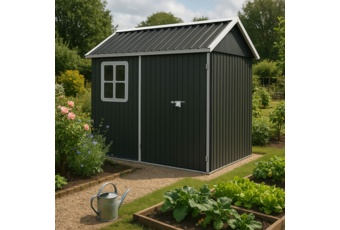 Domek narzędziowy z oknem Randers 253 x 175 cm Domek narzędziowy Randers 253 x 175 cm Grey