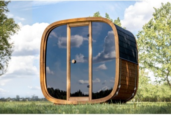 Sauna fińska zewnętrzna Leil® Saunas Dice Pocket 4-osobowa