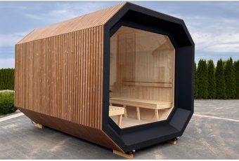 Sauna fińska ogrodowa Scandi 400 x 245 cm Sauna fińska ogrodowa Scandi 400 x 245 cm