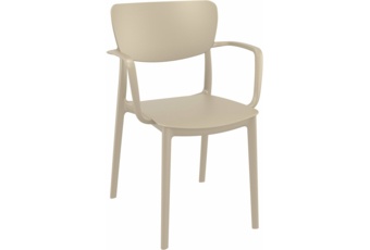 Krzesło Siesta Lisa Taupe