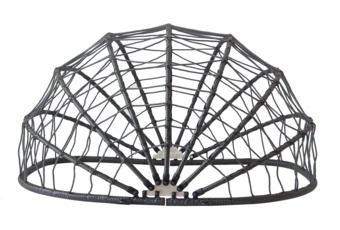 Fotel wiszący 2-osobowy Lugo Grey / Grey 