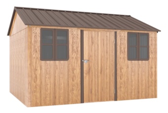 Domek narzędziowy Stavanger 360 x 313 cm Brown