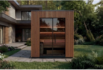 Sauna fińska zewnętrzna Leil® Saunas Viva 210 3-osobowa