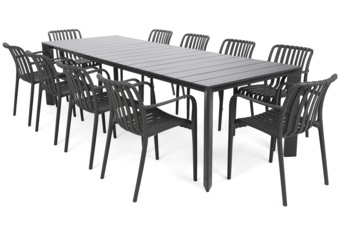 Meble ogrodowe Marsala Lomi Grey 10+1