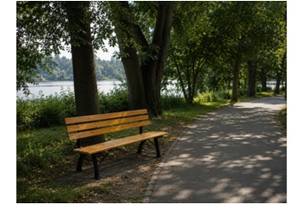 Ławka ogrodowa drewniana Forest