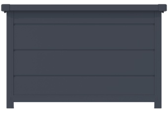 Skrzynia na balkon Malmo Mini Grey