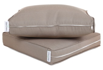 Kosz ogrodowy technorattanowy Michigan Brown Mat / Brown Melange