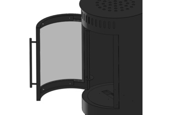 Biokominek na taras Infire Incoza 4 czarny Biokominek Infire Incoza 4 czarny