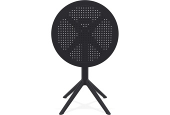 Stół Siesta Sky Folding Ø 60 cm Black