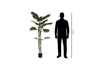 Sztuczna monstera wielopienna 180 cm