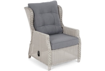 Meble ogrodowe technorattanowe Memfis White / Grey