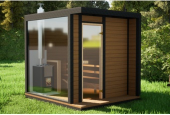 Sauna fińska zewnętrzna TerModula 250 x 210 cm