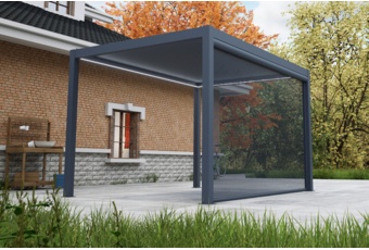 Roleta elektryczna do pergoli ogrodowej Schatler Nova Lux Alu 4 m