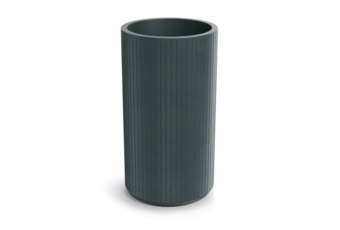 Donica ogrodowa Coro Round High Graphite 22 l