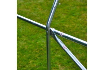 Tunel foliowy 200 x 350 cm (7 m²) stelaż + folia niebieska