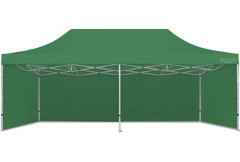 Namiot wystawowy cateringowy 800 x 400 cm zielony