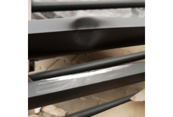 Leżak ogrodowy aluminiowy Ibiza szary II gat. Leżak ogrodowy aluminiowy Ibiza Grey / Window Grey II. gatunek