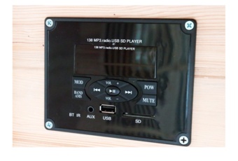 Sauna infrared narożna DH2C White z koloroterapią