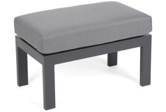 Narożne meble ogrodowe aluminiowe Galapagos Grey / Window Grey