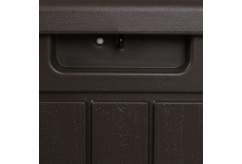 Skrzynia ogrodowa wzmocniona Orebro 984 l Brown