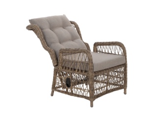 Meble ogrodowe technorattanowe Corfu Light Brown / Beige Melange