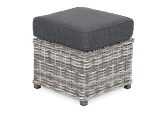 Meble ogrodowe technorattanowe Bergamo Light Grey / Grey Melange