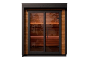 Sauna fińska zewnętrzna Leil® Saunas Patio XXS 3-osobowa