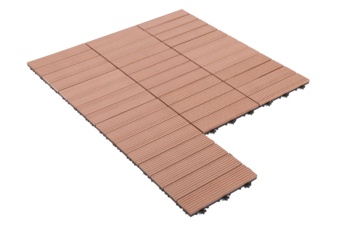 Podest tarasowy kompozytowy brązowy