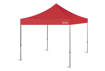 Namiot handlowy 300 x 300 cm czerwony