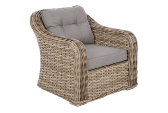 Meble ogrodowe technorattanowe Foggia Flex Beige / Beige Melange