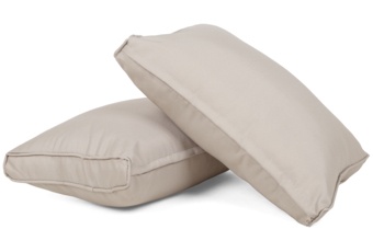 Narożne meble ogrodowe technorattanowe Lagos Beige / Ecru - dla 9 osób - beżowy Narożne meble ogrodowe technorattanowe Lagos Beige / Ecru