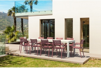 Krzesło Siesta Paris czarne z polipropylenu Krzesło Siesta Paris Black