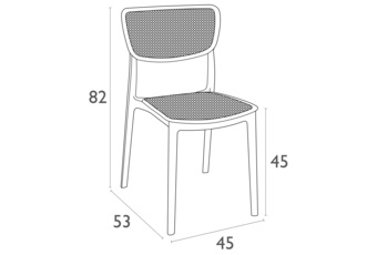 Krzesło Siesta Lucy White