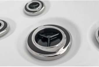 Wanna ogrodowa z hydromasażem Aquess Zenya 5002 7-osobowa