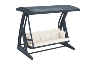 Huśtawka ogrodowa Siesta Hawaii Dark Grey
