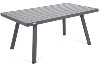 Narożne meble ogrodowe aluminiowe Miami Grey / Window Grey