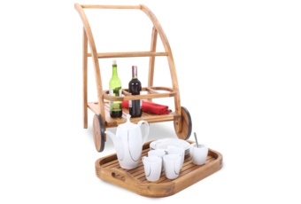 Barek ogrodowy drewniany Akacja